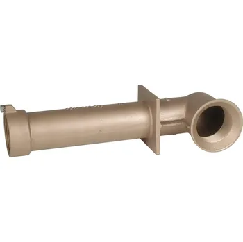 Vágner Pool Průchod stěnou pro keramické bazény – 2“ x 2“, délka 300 mm, úhel 90°.