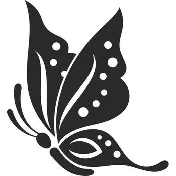 Samolepicí dekorace na vozidlo SI0190021E - China Butterfly11 - 160 x 154 mm