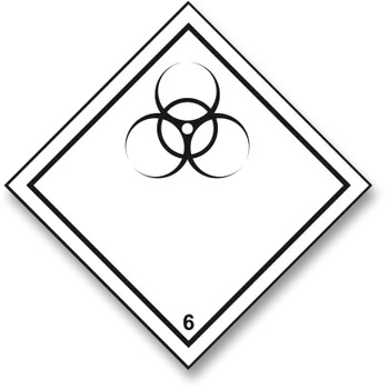 Značení ADR6.2 - Infekční látky - samolepka 250 x 250 mm