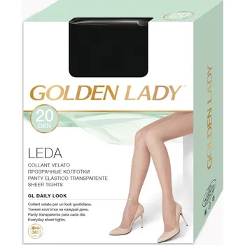 Dámské punčochy Dámské punčochové kalhoty Leda 20den fumo 2