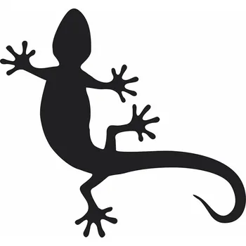 Samolepící dekorace SI0115100D - Ještěrka - 120 x 115 mm doleva