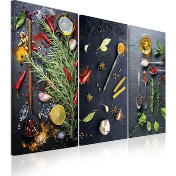 Obraz Malvis ® Třídílný obraz Koření v akci Velikost: 120x80 cm