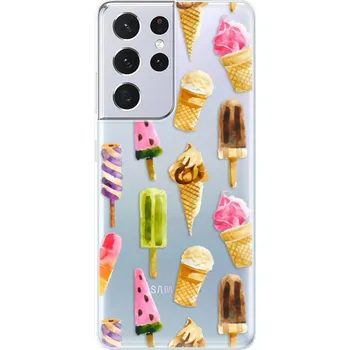 Pouzdro na mobilní telefon Odolné silikonové pouzdro iSaprio - Ice Cream - Samsung Galaxy S21 Ultra