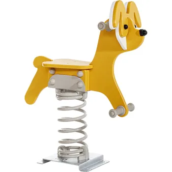 Dětská houpačka Playground System PRUŽINOVÁ HOUPAČKA Pes pro veřejná dětská hřiště
