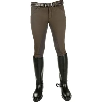 Jezdecké kalhoty Akční pánské rajtky HKM -SAN FRANCISCO- - Hnědá - 48