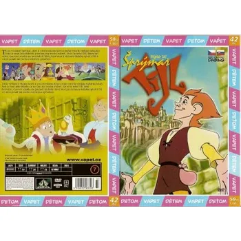 DVD film Šprýmař Till DVD