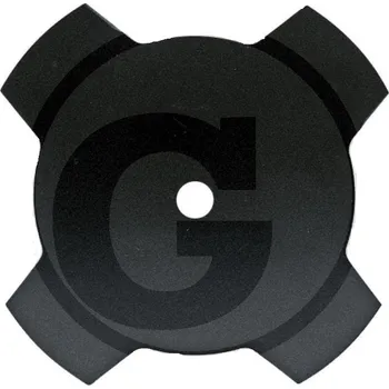 Žací nůž na křovinořez 4 zuby šířka řezu 250 mm otvor 25,4 mm tloušťka 1,8 mm na trávu