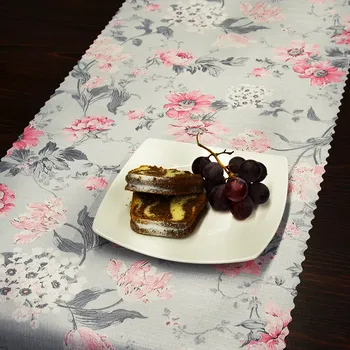 Šála Ubrusová šála v metráži Sweet Rose 38 pouze střih