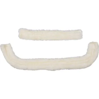 Věšák na sedlo a uzdečku QHP Beránek k uzdečce Onatrio QHP, 2 ks, bílý PONY