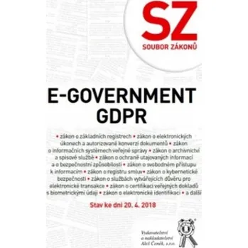 E-government a GDPR: Stav ke dni 20. 4. 2018 – collegium
