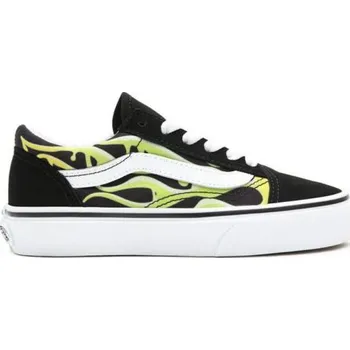 Dívčí obuv BOTY VANS Old Skool (SLIME FLAME) KIDS - černá - US 5K + při osobním odběru 1 056 Kč