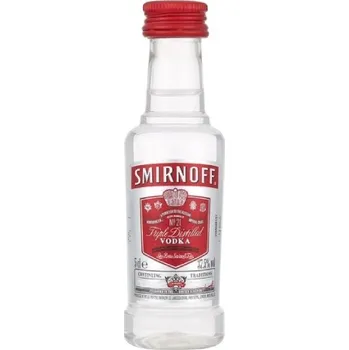 Vodka Smirnoff Red vodka 40% 0,05 l