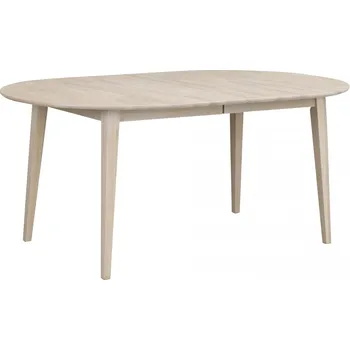 Jídelní stůl ROWICO Ovální rozkládací jídelní stůl FILIPPA světlý 170x105 cm 117629