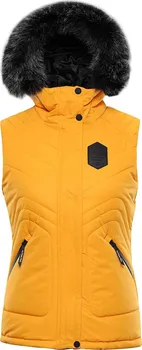 dámská vesta Alpine Pro Jarvisa 3 LVES071 žlutá