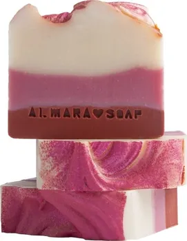 Mýdlo Almara Soap Božské maliny přírodní tuhé mýdlo 100 g