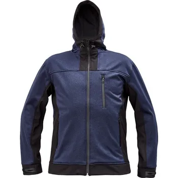 pracovní bunda HUYER SOFTSHELL bunda modrá NAVY - _ XXL