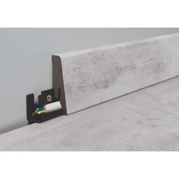 Podlahová lišta Lišta soklová Naturel stříbrná, MDF, délka 260 cm, L58C8478