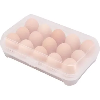 Organizér na vajíčka do lednice pro 15 ks Barvy: bílá