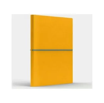 Set školních potřeb Notatnik B6 Fun S linia żółty/niebieski