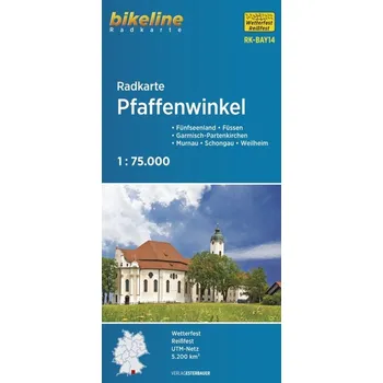 Radkarte Pfaffenwinkel 1:75.000 (RK-BAY14) - Esterbauer Verlag