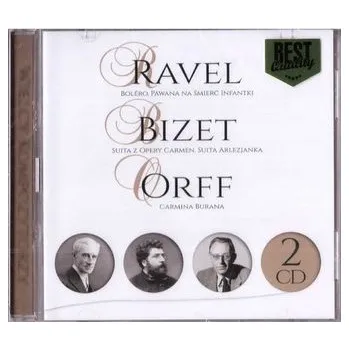 DVD film Wielcy kompozytorzy - Ravel, Bizet, Orff (2CD)