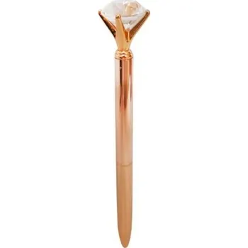 Set školních potřeb Zlaté kuličkové pero s diamantem