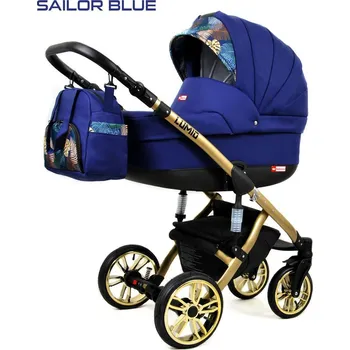 Kočárek Kombinovaný kočárek Raf-Pol Lumio ALU 2023 Sailor Blue