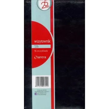 Set školních potřeb Wizytownik 96 trzyklatkowy 726 czarny ANTRA