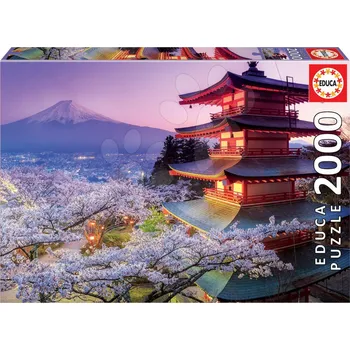 Puzzle Puzzle Genuine Mount Fuji, Japan Educa 2000 dílů