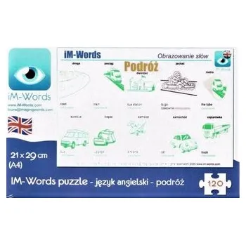Anglický jazyk iM-Words Puzzle 120 Angielski - Podróż
