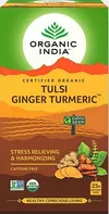 Organic india Tulsi s kurkumou a zázvorem Bio 25 sáčků 