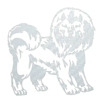 Polep vozidla SAMOLEPKA Pes 029 pravá (51 - 3D karbon bílý) NA AUTO, NÁLEPKA, FÓLIE, POLEP, TUNING, VLASTNÍ TEXT, TISK, AUTOSAMOLEPKY.cz, POLEPY, OBRÁZEK, LOGO, SAMOLEPKY