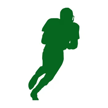 Polep vozidla Americký fotbal 004 pravá (20 - tmavě zelená) SAMOLEPKA NA AUTO, NÁLEPKA, FÓLIE, POLEP, TUNING, VLASTNÍ TEXT, TISK, AUTOSAMOLEPKY.cz, POLEPY, OBRÁZEK, LOGO, 3D STICKERS