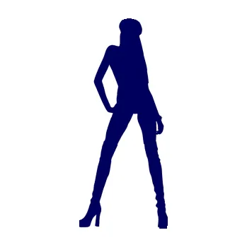 Polep vozidla Erotická žena 022 pravá (23 - tmavě modrá) SAMOLEPKA NA AUTO, NÁLEPKA, FÓLIE, POLEP, TUNING, VLASTNÍ TEXT, TISK, AUTOSAMOLEPKY.cz, POLEPY, OBRÁZEK, LOGO, 3D STICKERS