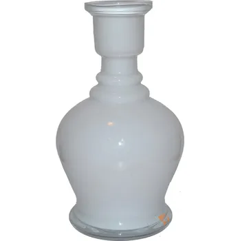 Váza Classic váza pro vodní dýmky (26) mléčná oblá