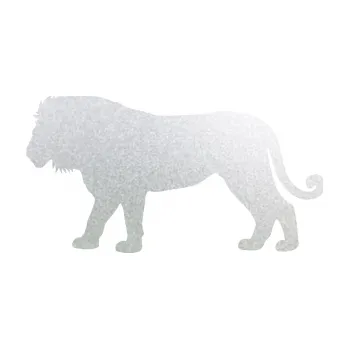 Polep vozidla SAMOLEPKA Lev 001 levá (60 - pískované sklo) NA AUTO, NÁLEPKA, FÓLIE, POLEP, TUNING, VLASTNÍ TEXT, TISK, AUTOSAMOLEPKY.cz, POLEPY, OBRÁZEK, LOGO, SAMOLEPKY