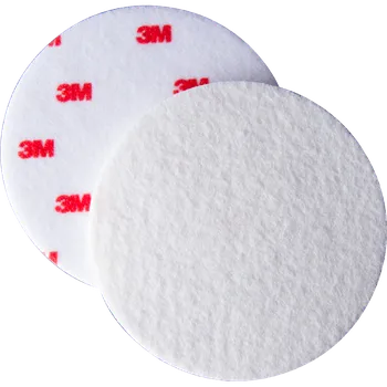 Brusný kotouč 3M 09358 Finesse-it Lešticí kotouč 3M, plstěný, bílý, průměr 125 mm