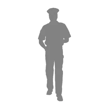 Samolepící dekorace Policajt 003 pravá (17 - šedá) SAMOLEPKA NA AUTO, NÁLEPKA, FÓLIE, POLEP, TUNING, VLASTNÍ TEXT, TISK, AUTOSAMOLEPKY.cz, POLEPY, OBRÁZEK, LOGO, 3D STICKERS