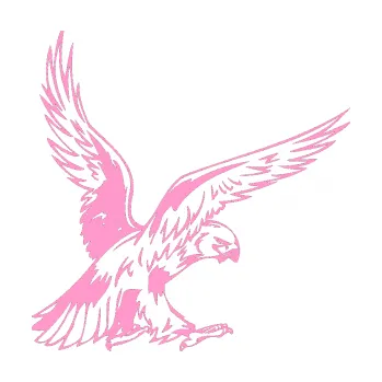 Samolepicí dekorace na vozidlo Predators 075 pravá (24 - světle růžová) SAMOLEPKA NA AUTO, NÁLEPKA, FÓLIE, POLEP, TUNING, VLASTNÍ TEXT, TISK, AUTOSAMOLEPKY.cz, POLEPY, OBRÁZEK, LOGO, 3D STICKERS