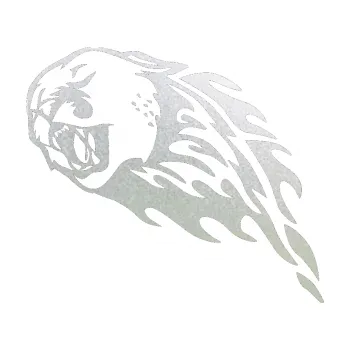 Samolepicí dekorace na vozidlo Animal flames 083 levá puma (60 - pískované sklo) SAMOLEPKA NA AUTO, NÁLEPKA, FÓLIE, POLEP, TUNING, VLASTNÍ TEXT, TISK, AUTOSAMOLEPKY.cz, POLEPY, OBRÁZEK, LOGO, 3D STICKERS