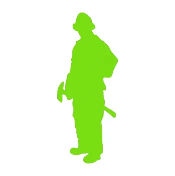 Samolepící dekorace Hasič 001 levá (04 - zelená kawasaki) SAMOLEPKA NA AUTO, NÁLEPKA, FÓLIE, POLEP, TUNING, VLASTNÍ TEXT, TISK, AUTOSAMOLEPKY.cz, POLEPY, OBRÁZEK, LOGO, 3D STICKERS