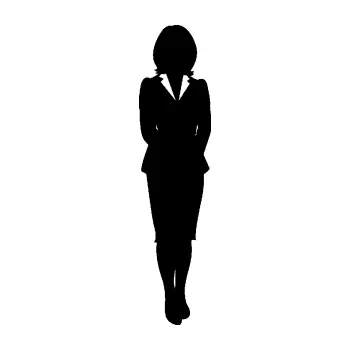 Samolepící dekorace SAMOLEPKA Manažerka pravá silueta (01 - černá) NA AUTO, NÁLEPKA, FÓLIE, POLEP, TUNING, VLASTNÍ TEXT, TISK, AUTOSAMOLEPKY.cz, POLEPY, OBRÁZEK, LOGO, SAMOLEPKY