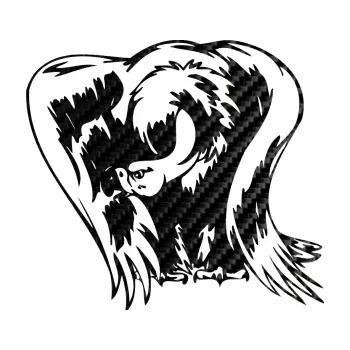 Samolepicí dekorace na vozidlo Predators 083 levá sup (50 - 3D karbon černý) SAMOLEPKA NA AUTO, NÁLEPKA, FÓLIE, POLEP, TUNING, VLASTNÍ TEXT, TISK, AUTOSAMOLEPKY.cz, POLEPY, OBRÁZEK, LOGO, 3D STICKERS