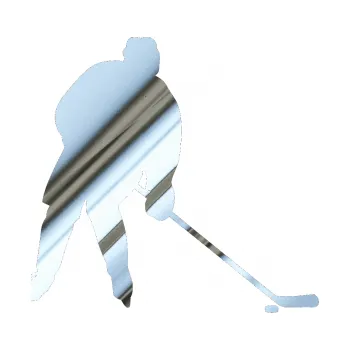 Samolepicí dekorace na vozidlo Hokejista 005 pravá (80 - chrom fólie stříbrná zrcadlová) SAMOLEPKA NA AUTO, NÁLEPKA, FÓLIE, POLEP, TUNING, VLASTNÍ TEXT, TISK, AUTOSAMOLEPKY.cz, POLEPY, OBRÁZEK, LOGO, 3D STICKERS