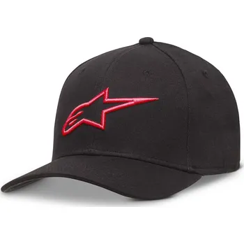 Čepice Alpinestars Hat Ageless Curve black/red L/XL