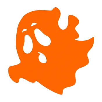 Samolepicí dekorace na vozidlo Duch 004 levá (73 - Fluorescentní oranžová) SAMOLEPKA NA AUTO, NÁLEPKA, FÓLIE, POLEP, TUNING, VLASTNÍ TEXT, TISK, AUTOSAMOLEPKY.cz, POLEPY, OBRÁZEK, LOGO, 3D STICKERS