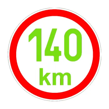 samolepka Maximální rychlost 140km - nejvyšší konstrukční rychlost (04 - zelená kawasaki) SAMOLEPKA NA AUTO, NÁLEPKA, FÓLIE, POLEP, TUNING, VLASTNÍ TEXT, TISK, AUTOSAMOLEPKY.cz, POLEPY, OBRÁZEK, LOGO, 3D STICKERS