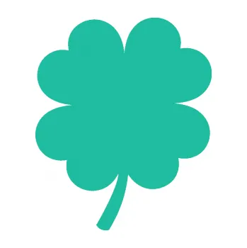 Samolepící dekorace Čtyřlístek 002 pravá (25 - tyrkysová) SAMOLEPKA NA AUTO, NÁLEPKA, FÓLIE, POLEP, TUNING, VLASTNÍ TEXT, TISK, AUTOSAMOLEPKY.cz, POLEPY, OBRÁZEK, LOGO, 3D STICKERS