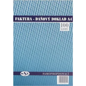 Tiskopis mSk 31 faktura samopropisovací A4 100 listů