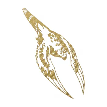 Samolepicí dekorace na vozidlo Predators 063 pravá (59 - 3D karbon zlatý) SAMOLEPKA NA AUTO, NÁLEPKA, FÓLIE, POLEP, TUNING, VLASTNÍ TEXT, TISK, AUTOSAMOLEPKY.cz, POLEPY, OBRÁZEK, LOGO, 3D STICKERS